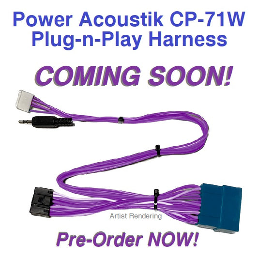 Purple Plug-n-Play Adapter Harness